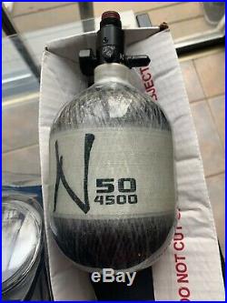 Ninja Carbon Fiber 50/4500 HPA Compressed Air Paintball Tank