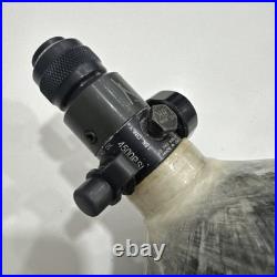 Ninja Carbon Fiber Air Tank For Paintball Use N 68 4500 Rare + Cover