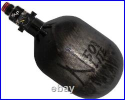 Ninja Carbon Fiber HPA Tank 50/4500 LITE PRO V2 REG Translucent Black