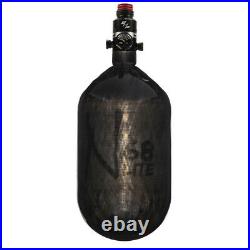 Ninja Carbon Fiber HPA Tank 68/4500 LITE PRO V2 SHP REG Translucent Black