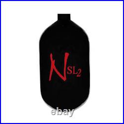 Ninja Carbon Fiber HPA Tank 68/4500 SL2 TANK ONLY Black / Red (No Reg)