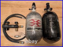 Ninja LPR Air Regulator W Line HPA + Empire + First Strike Carbon Fiber Tanks