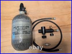 Ninja LPR Air Regulator W Line HPA + Empire + First Strike Carbon Fiber Tanks