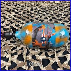 Ninja Lite Carbon Fiber Tank 68/4500 withAdj Reg Warhawk Dolphin Orange (CAMO)