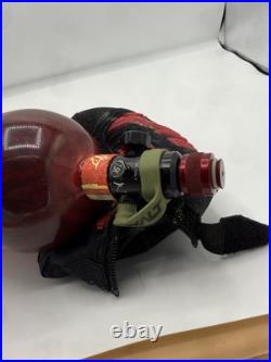 Ninja Lite Red Carbon Fiber Air Tank 68/4500 Pro V2 Regulator With Sleeve Ninja Lite Red Carbon Fiber Air Tank 68/4500 Pro V2 Regulator With Sleeve