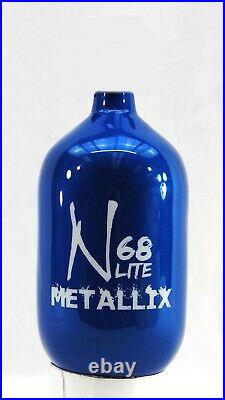 Ninja METALLIX 68ci 4500psi Carbon Fiber Paintball Tank Bottle Only Blue