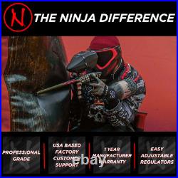 Ninja Paintball 68/4500 Lite Carbon Fiber HPA Paintball Tank with Ultralite R