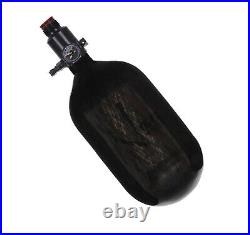 Ninja Paintball 68ci/4500psi HPA Carbon Fiber Tank Translucent Black UL Reg