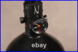Ninja SL 90ci Carbon Fiber Paintball Tank Black with Exalt Cover Regulator