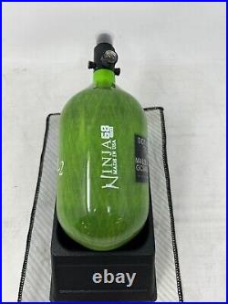 Ninja SL2 68/4500 Carbon Fiber HPA Tank with Adjustable Regulator Lime