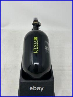 Ninja SL2 68/4500 Carbon Fiber HPA Tank with Pro V2 Regulator Black Lime Logo