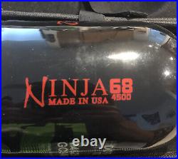 Ninja SL2 68/4500 Carbon Fiber HPA Tank with Pro V2 Regulator Red Logo
