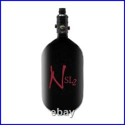 Ninja SL2 68ci 4500psi Hpa Bottle Black / Red Logo Pro v3 Reg Blackout