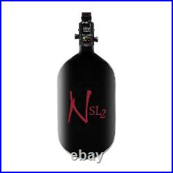 Ninja SL2 68ci 4500psi Hpa Bottle Black / Red Logo Ultralight Regulator