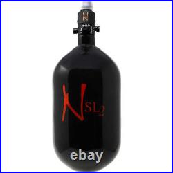 Ninja SL2 68ci 4500psi Hpa Bottle Black WithRed Logo Standard Regulator