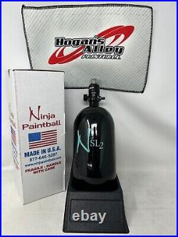 Ninja SL2 77/4500 Carbon Fiber HPA Tank with Pro V3 Regulator Black/Teal