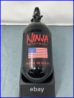 Ninja SL2 77/4500 Carbon Fiber HPA Tank with Ultralite Regulator US Flag Logo