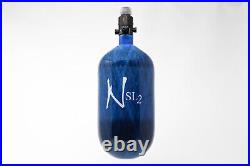 Ninja SL2 77ci 4500psi Carbon Fiber HPA Tank with Adjustable Regulator Blue