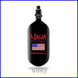 Ninja SL2 77ci 4500psi Hpa Bottle Black / USA Logo Pro v3 Reg Blackout