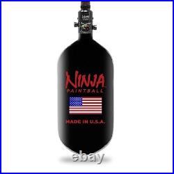 Ninja SL2 77ci 4500psi Hpa Bottle Black / USA Logo Ultralight Regulator