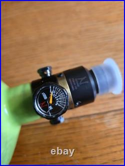 Ninja SL2 Carbon Fiber Air Tank 77/4500 With Prov2 Regulator Lime