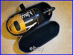 Ninja SL2 Carbon Fiber Air Tank with Exalt Gold Tank Grip, HK ArmyCase Included