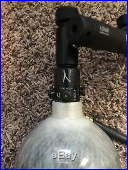 Ninja paintball tank 4500 Carbon Fiber With Rig