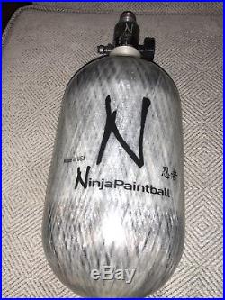 Ninja paintball tank 4500 psi carbon fiber