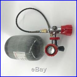 PCP Paintball Shooting 2L CE 30mpa Carbon Fiber Air Tank & Valve & Fill Station