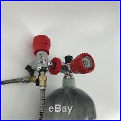 PCP Paintball Shooting 2L CE 30mpa Carbon Fiber Air Tank & Valve & Fill Station