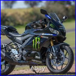 PROMOTION MOS Carbon Fiber Fuel Tank Front Side Cover for Yamaha YZF-R3 19-26
