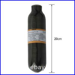 Paintabll PCP 0.22L Ultralight Tank Compressed Air 4500psi Carbon Fiber Cylinder