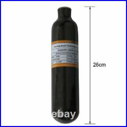 4500psi Air Tank 0.22L~0.42L Carbon Fiber Bottle PCP For Airsoft Paintball CE UK 