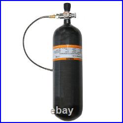 Paintball 6.8L CE 4500Psi Carbon Fiber Air Bottle PCP Scuba Tank With Valve