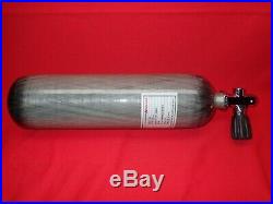 Paintball PCP Acecare 3L CE 4500Psi Carbon Fiber Cylinder Scuba Tank with Valve