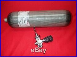 Paintball PCP Acecare 3L CE 4500Psi Carbon Fiber Cylinder Scuba Tank with Valve