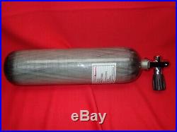 Paintball PCP Acecare 3L CE 4500Psi Carbon Fiber Cylinder Scuba Tank with Valve