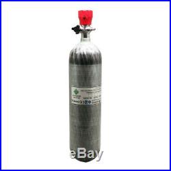 Paintball PCP Scuba Cylinder 4500psi 3L CE Carbon Fiber Tank with Regulator Vlave