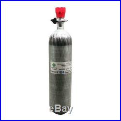 Paintball SCBA Cylinder 4500psi 3L CE Carbon Fiber Tank PCP With Regulator Vlave