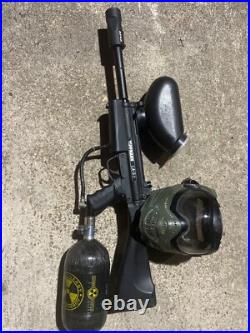Paintball gun tippmann A-5 With Carbon Fiber Tank an Hopper Paintball gun tippmann A-5 With Carbon Fiber Tank an Hopper