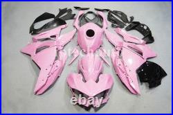 Pink Forged Carbon Fiber Fairings+Tank Cover For Kawasaki Ninja 500 2024 2025 US