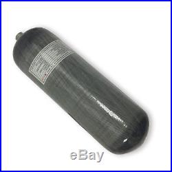 Pistol Airsoft 9L CE 4500psi Carbon Fiber Cylinder Paintball Air Tank with Valve