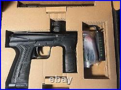 Planet Eclipse Emek 100 Paintball Gun With Barrels, Mask, Feeder, And Air Tank
