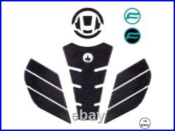 Polyurethane 6D Carbon Fiber Tank Pad Sticker Set for CF 250 SR 2023 14pcs