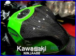 Pre-Preg Carbon Fiber for KAWASAKI Ninja400 EX400 2018-2020 Tank Cover