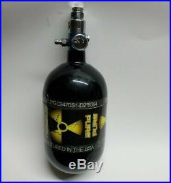 Pure Energy 68 4500 Paintball Air Tank Black New Hydro Carbon fiber HPA