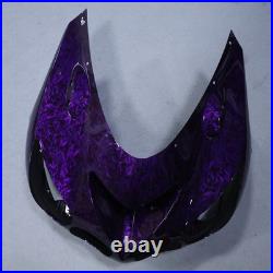 Purple Forged Carbon Fiber Fairing Bodywork&Tank For Kawasaki Ninja ZX14 R 06-11