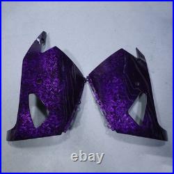 Purple Forged Carbon Fiber Fairing Bodywork&Tank For Kawasaki Ninja ZX14 R 06-11