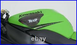 R&G Racing Carbon Fibre Tank Sliders for Kawasaki ZX6R 2009-2014 (Kwak Tank)