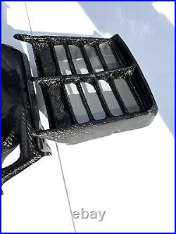 Black Plastic Gas Tank Side Covers W/ Grill For Yamaha Banshee 350 YFZ350 87-06